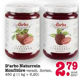E-Center D'arbo naturrein konfitüre Angebot
