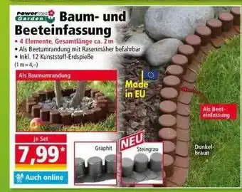 Norma Powertec Garden Baum Und Beeteinfassung Angebot