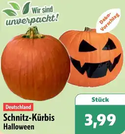 Aktiv Irma Schnitz-Kürbis Halloween Angebot