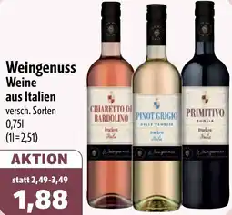 Aktiv Irma Weingenuss Weine aus Italien Angebot