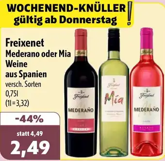 Aktiv Irma Freixenet Mederano oder Mia Weine aus Spanien Angebot