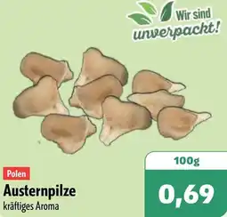 Aktiv Irma Polen Austernpilze Angebot