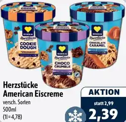 Aktiv Irma EDEKA Herzstücke American Eiscreme Angebot