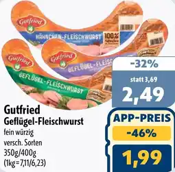 Aktiv Irma Gutfried Geflügel-Fleischwurst Angebot