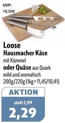Aktiv Irma Loose Hausmacher Käse oder Quäse Angebot
