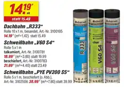 toom Baumarkt Dachbahn ,,R333" Angebot
