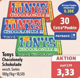 Aktiv Irma Tony's Chocolonely Schokolade Angebot