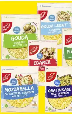 Edeka Gut & Günstig Geriebener Käse Angebot