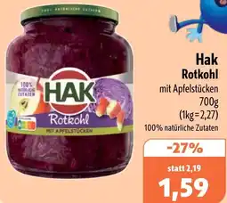 Aktiv Irma Hak Rotkohl Angebot