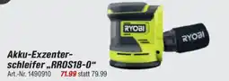 toom Baumarkt RYOBI ONE + Akku-Exzenter- schleifer,,RROS18-0" Angebot