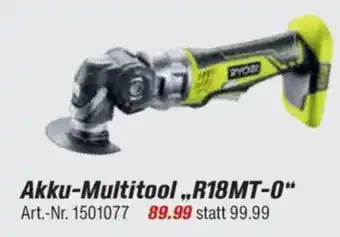 toom Baumarkt RYOBI ONE+ Akku-Multitool,,R18MT-0" Angebot