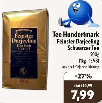Aktiv Irma Tee Hundertmark Feinster Darjeeling Schwarzer Tee Angebot