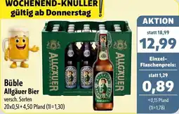 Aktiv Irma Büble Allgäuer Bier Angebot