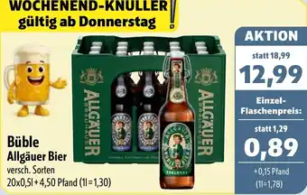 Aktiv Irma Büble Allgäuer Bier Angebot