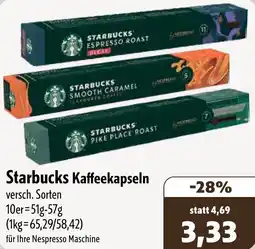 Aktiv Irma Starbucks Kaffeekapseln Angebot