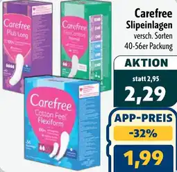 Aktiv Irma Carefree Slipeinlagen Angebot