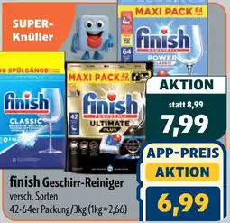 Aktiv Irma finish Geschirr-Reiniger Angebot