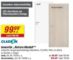 toom Baumarkt CLASSEN Innentür,,Natura Modell" Angebot