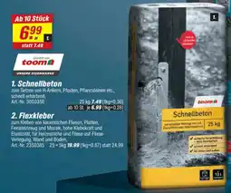toom Baumarkt 1. Schnellbeton Angebot