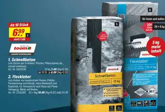 toom Baumarkt 2. Flexkleber Angebot