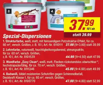 toom Baumarkt Spezial-Dispersionen Angebot