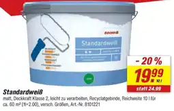 toom Baumarkt Standardweiß Angebot