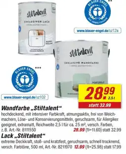 toom Baumarkt Lack,,Stiltalent" Angebot