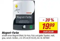 toom Baumarkt Magnet-Farbe Angebot