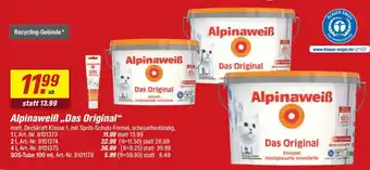 toom Baumarkt Alpinaweiß,,Das Original" Angebot