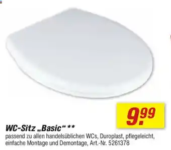 toom Baumarkt WC-Sitz ,,Basic“ Angebot