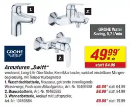 toom Baumarkt GROHE Armaturen ,,Swift" Angebot