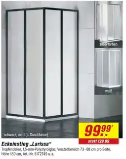 toom Baumarkt Eckeinstieg „Larissa" Angebot