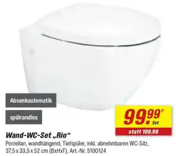 toom Baumarkt Wand-WC-Set „Rio“ Angebot