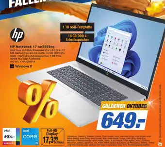 Expert Technomarkt HP Notebook 17-cn3555ng Angebot