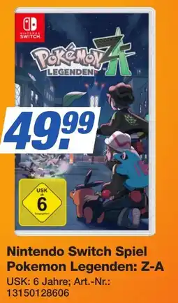 Expert Technomarkt Nintendo Switch Spiel Pokemon Legenden: Z-A Angebot