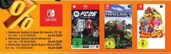 Expert Technomarkt 1. Nintendo Switch 2-Spiel EA Sports: FC 26 Angebot