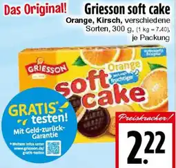 EDEKA Hahner Griesson soft cake Angebot