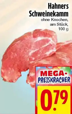 EDEKA Hahner Hahners Schweinekamm Angebot