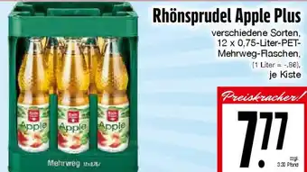 EDEKA Hahner Rhönsprudel Apple Plus Angebot