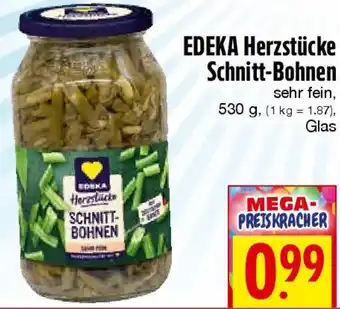 EDEKA Hahner EDEKA Herzstücke Schnitt-Bohnen Angebot