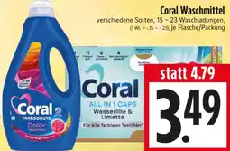 EDEKA Hahner Coral Waschmittel Angebot