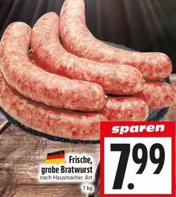 EDEKA Hahner Frische, grobe Bratwurst Angebot