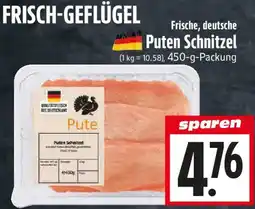 EDEKA Hahner Frische, deutsche Puten Schnitzel Angebot