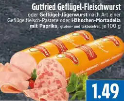 EDEKA Hahner Gutfried Geflügel-Fleischwurst Angebot