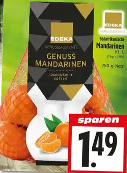 EDEKA Hahner Südafrikanische Mandarinen Angebot