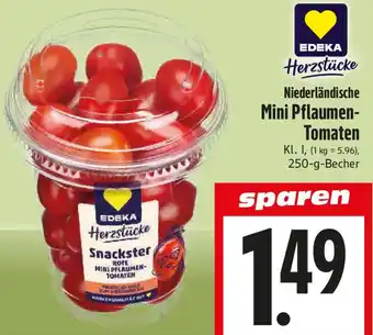 EDEKA Hahner Niederländische Mini Pflaumen- Tomaten Angebot