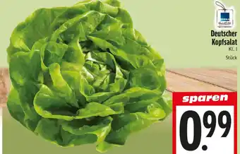 EDEKA Hahner Deutscher Kopfsalat Angebot