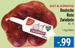 EDEKA Hahner GUT & GÜNSTIG Deutsche Rote Zwiebeln Angebot