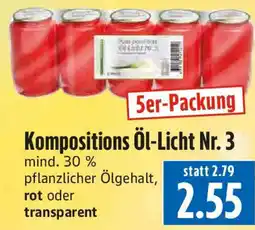 EDEKA Hahner Kompositions Öl-Licht Nr. 3 Angebot