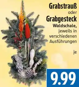 EDEKA Hahner Grabstrauß oder Grabgesteck Angebot